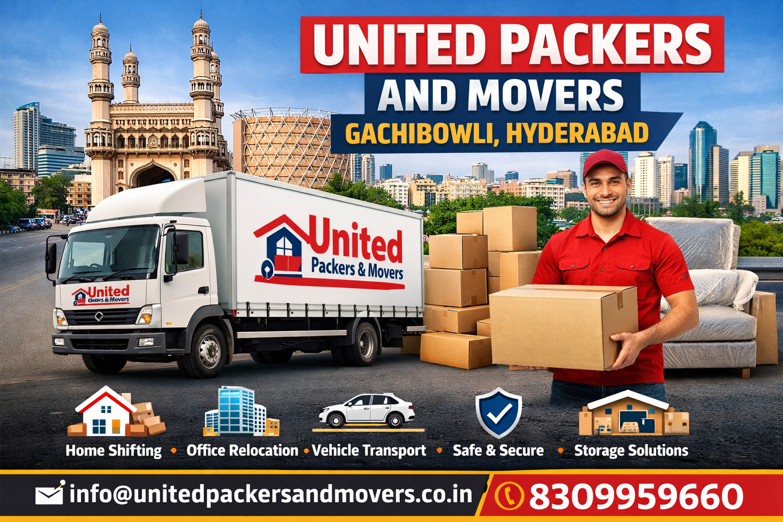 Packers and Movers – Gachibowli, Hyderabad